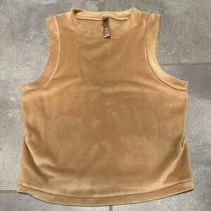 Skims velour top